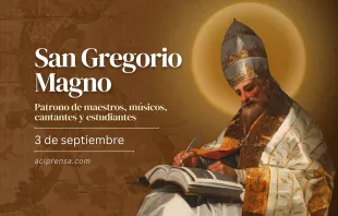 null San Gregorio Magno, 3 de septiembre / ACI Prensa