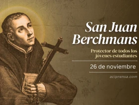 Hoy recordamos a San Juan Berchmans, el jesuita de la alegría