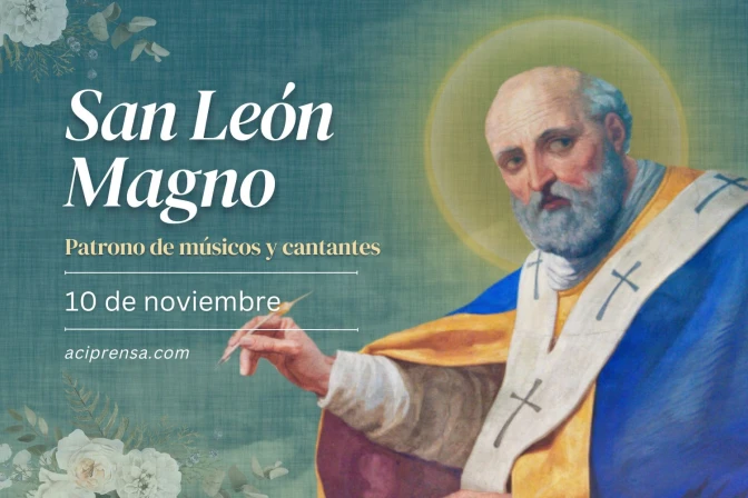 San León Magno, patrono de músicos y cantantes