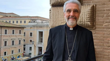 Mons. Luis Marín de San Martín en Roma