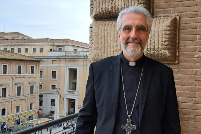 Mons. Luis Marín de San Martín en Roma