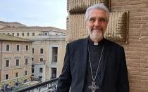 Mons. Luis Marín de San Martín en Roma