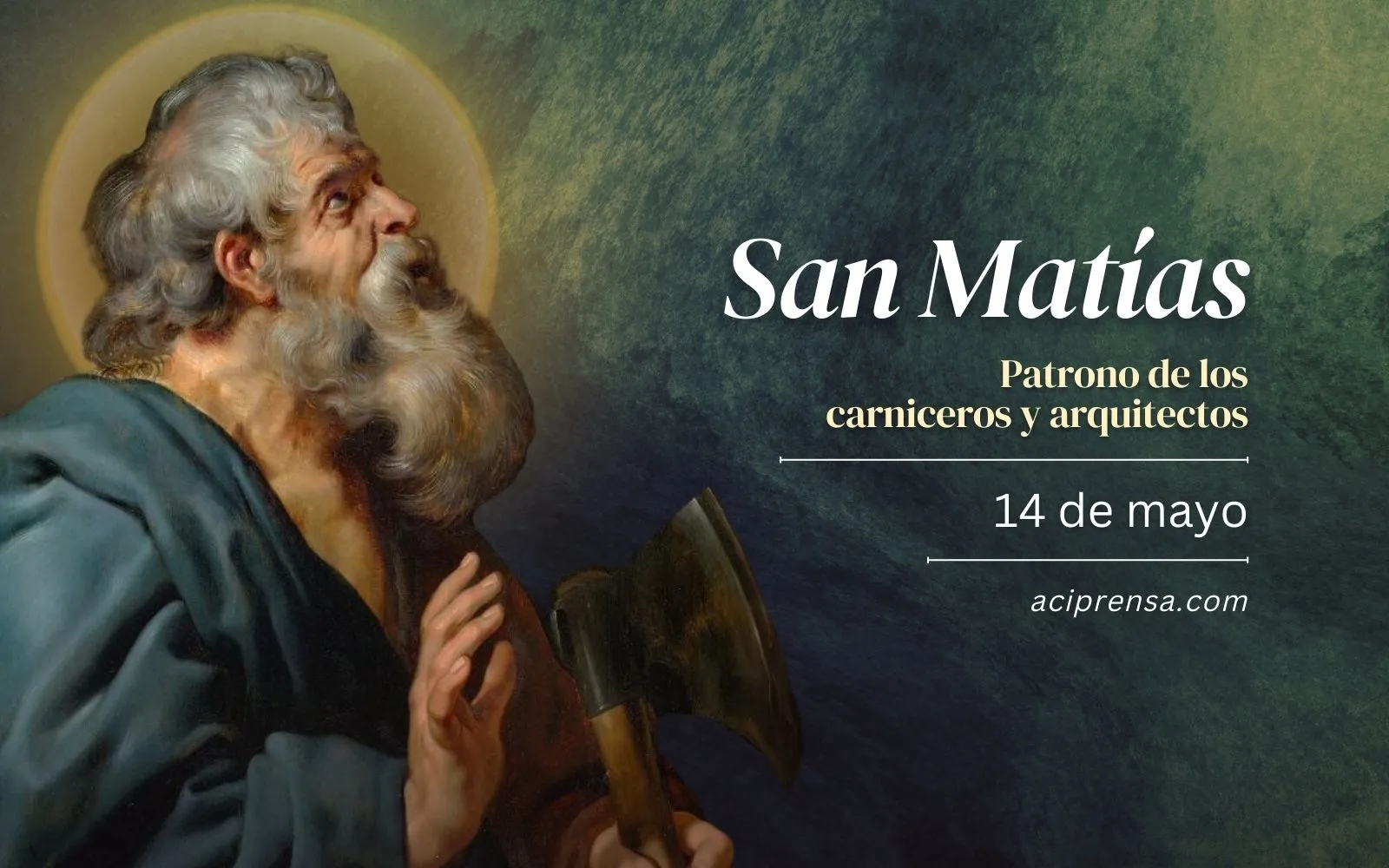 Saint of the day May 14: Saint Matthias.  Catholic Saints