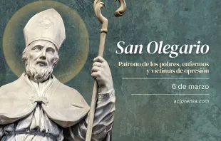 null San Olegario, 6 de marzo / ACI Prensa