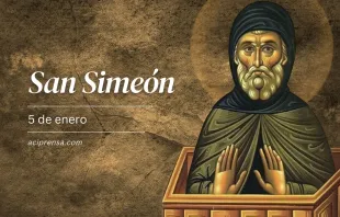 null San Simeón, santo del día 5 de enero / ACI Prensa