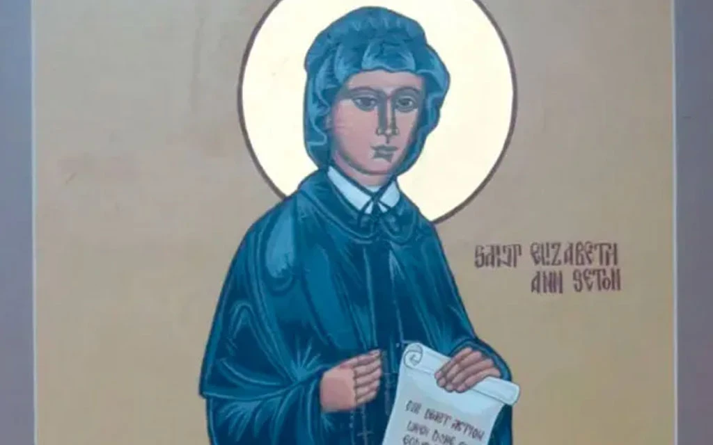 Imagen de Santa Elizabeth Ann Seton en iglesia dedicada a ella en Hiawatha, Iowa (Estados Unidos).?w=200&h=150