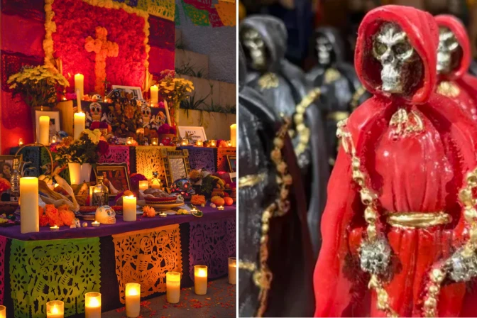 6 diferencias entre el Día de Muertos y el culto a la Santa Muerte