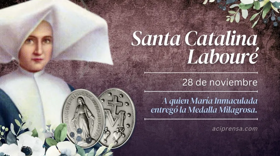 Conoce la fiesta de la Virgen de la Medalla Milagrosa la celebración del 27  de noviembre. 