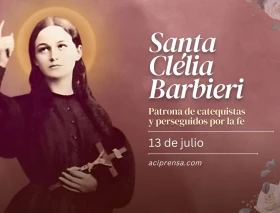 Hoy celebramos a Santa Clélia, la fundadora más joven de la historia de la Iglesia