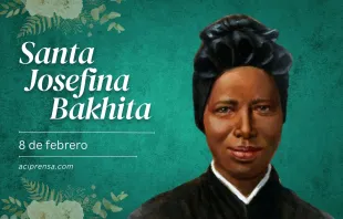 Santa Josefina Bakhita, 8 de febrero Crédito: ACI Prensa