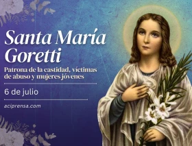 Hoy celebramos a Santa María Goretti, “la pequeña y dulce mártir de la pureza”