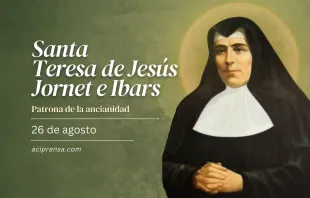 null Santa Teresa de Jesús Jornet e Ibars, 26 de agosto / ACI Prensa