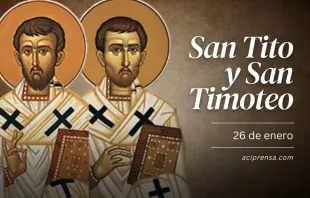 null San Tito y San Timoteo, 26 de enero / ACI Prensa