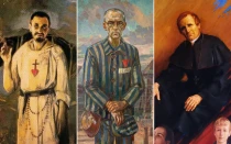 San Carlos de Foucauld, San Maximiliano Kolbe, San Juan Bosco.