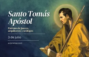 null Santo Tomás Apóstol, 3 de julio / ACI Prensa