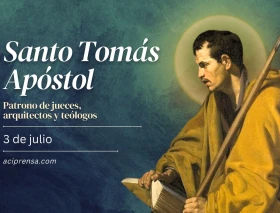 Hoy es la fiesta de Santo Tomás Apóstol, patrono de jueces, arquitectos y teólogos