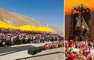 Incendio en el Santuario de la Virgen de Chapi no afectó a fieles. Crédito: Arzobispado de Arequipa