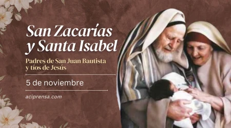 San Zacarías y Santa Isabel, padres de San Juan Bautista