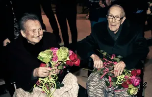 Pepa y José en su 75 aniversario de casados. Foto: Diócesis de Segorbe-Castellón.   