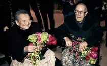Pepa y José en su 75 aniversario de casados. Foto: Diócesis de Segorbe-Castellón.  