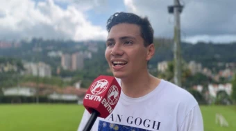 Enrique Arias, uno de los jóvenes venezolanos que hoy se forman para el sacerdocio en la Arquidiócesis de Caracas.