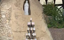 Santuario de la Virgen de la Roca en Calabria