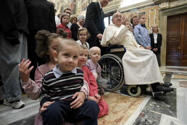 Imagen de la audiencia de este 10 de enero. Crédito: Vatican Media