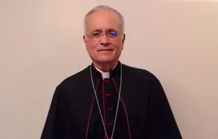 Mons. Silvio Báez, Obispo de Managua exiliado en Miami. Crédito: Captura Youtube Silvio Báez