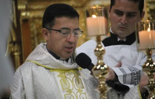 Mons. Simón Bolívar Sánchez Carrión. Crédito: Diócesis de Loja