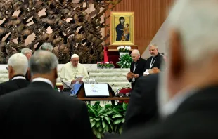 Imagen referencial de la primera sesión del Sínodo de la Sinodalidad en octubre 2023 Crédito: Vatican Media