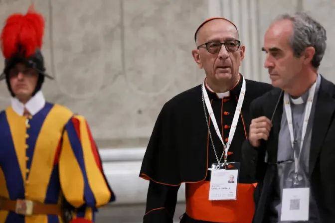 Cardenal Omella en el Sínodo