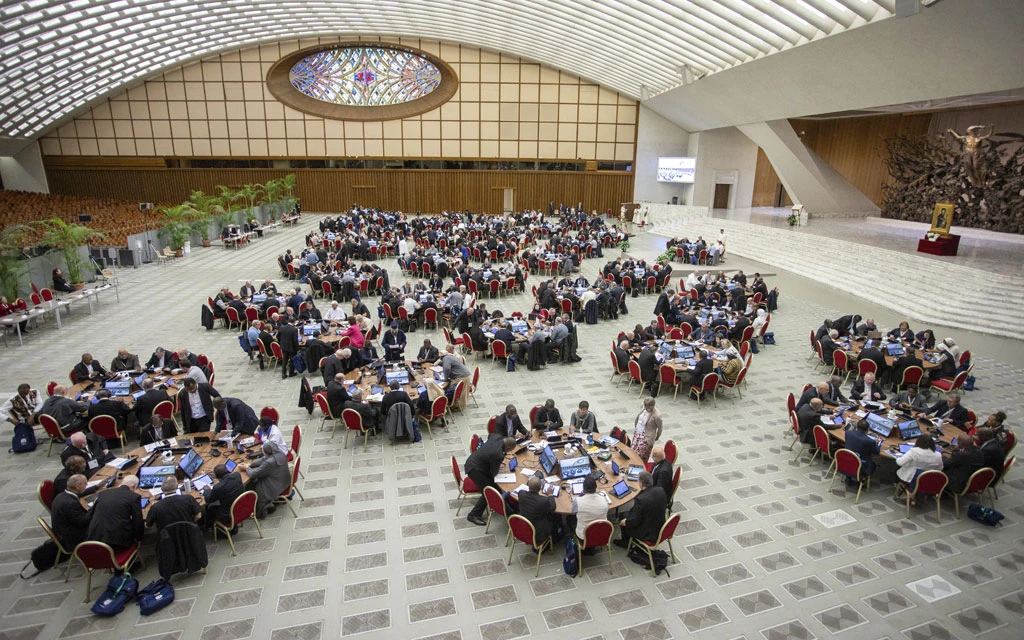 Los participantes del Sínodo de la Sinodalidad en el Aula Pablo VI?w=200&h=150