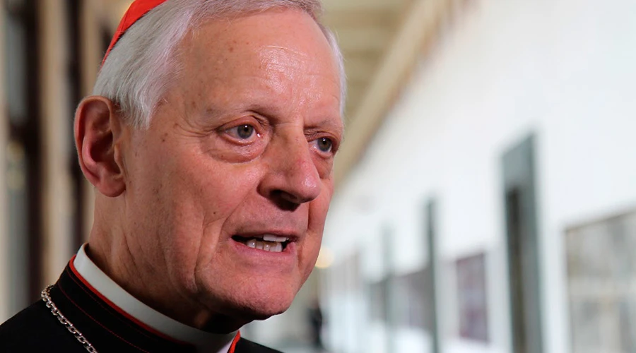 Cardenal Donald Wuerl. Foto Bohumil Petrik / ACI Prensa.