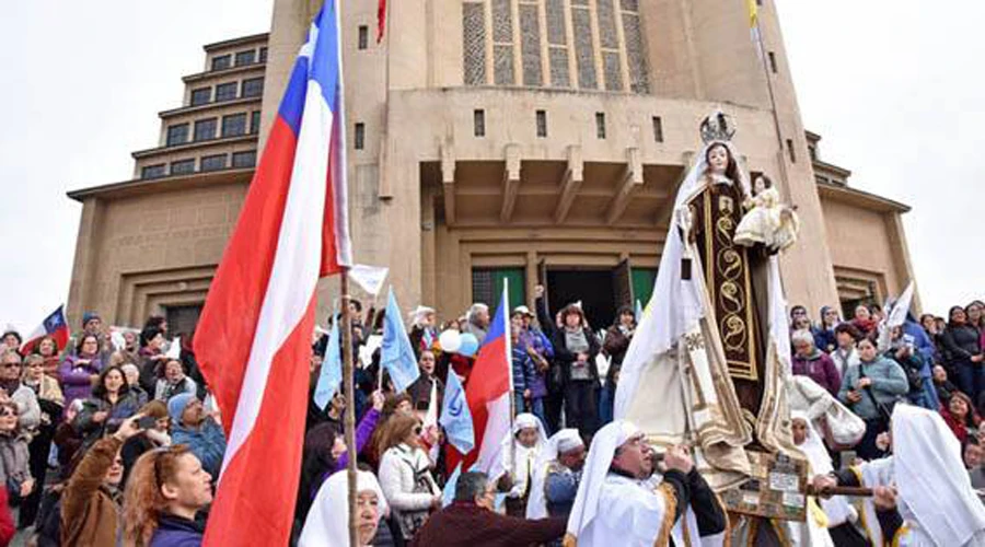 Fiesta de la Virgen del Carmen en Chile / Crédito: Santuario Nacional de Maipú