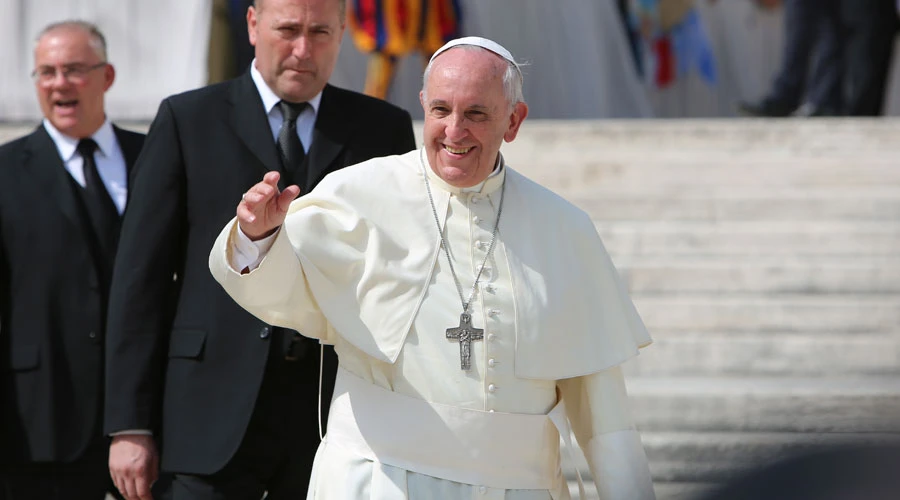 El Papa Francisco en la Plaza de San Pedro. / Foto: ACI Prensa