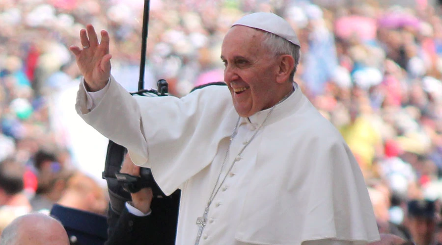 Papa Francisco. Foto: Stephen Driscoll / ACI Prensa.