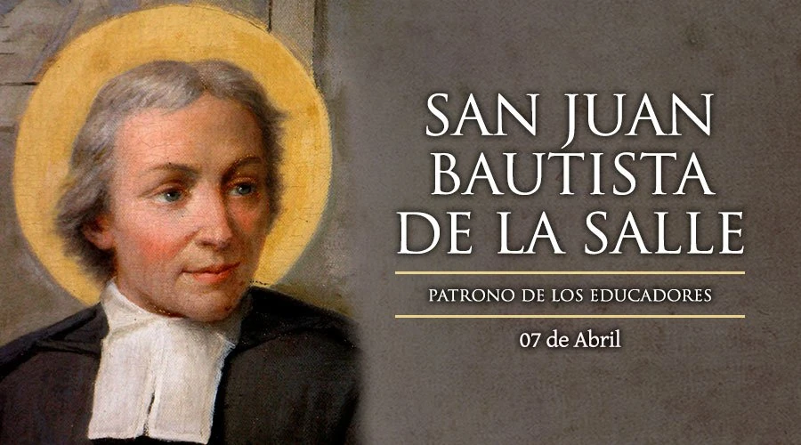 Hoy se celebra a San Juan Bautista de La Salle, patrono de los educadores