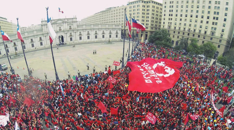 Foto : Marcha 23M Chile / Crédito : Facebook Siempre por la Vida