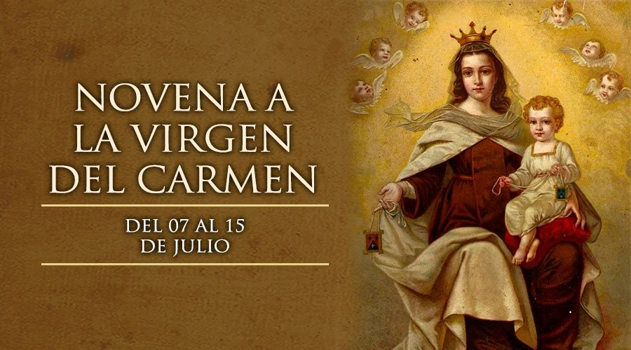 Hoy inicia la novena a la Virgen del Carmen