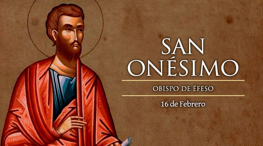 Hoy la Iglesia conmemora a San Onésimo, Obispo de Éfeso 