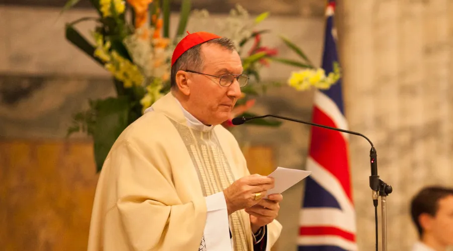 Foto : Cardenal Pietro Parolin / Crédito : Flickr UK In Holy See (CC-BY-NC-2.0)