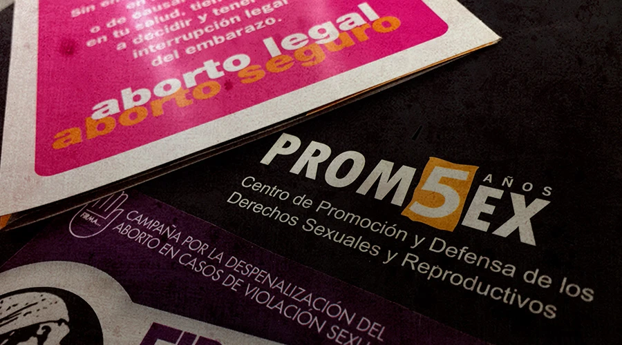 Material promocional de ONG Promsex. Foto: Archivo / ACI Prensa.