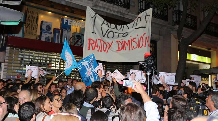 Manifestación en Madrid. Foto: HazteOir.org (CC BY-SA 2.0)