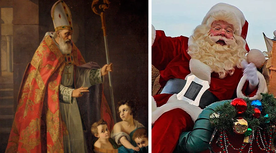 San Nicolás, Obispo de Myra, y Santa Claus