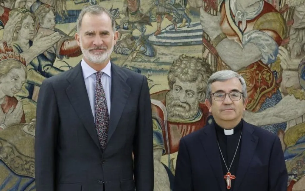 El Rey de España, Felipe VI y el presidente de la Conferencia Episcopal Española, Mons. Luis Argüello.?w=200&h=150