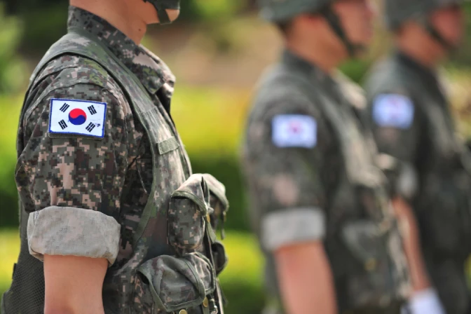 Soldados de Corea del Sur.