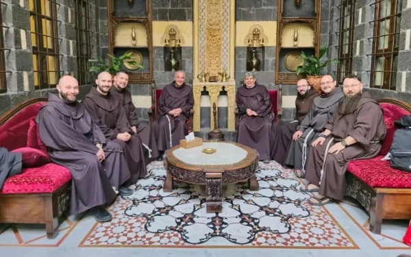 Franciscan friars in Damascus (Syria). Credit: CTS.