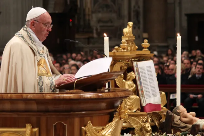 El Papa despide año viejo: Aunque en 2015 la bondad no fue noticia, el bien siempre vence