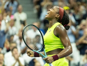 La nueva campeona del US Open rezó tras ganar la final