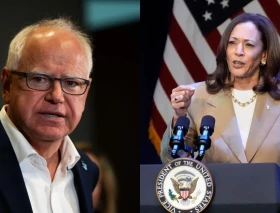 Kamala Harris elige a Tim Walz como compañero de fórmula en las elecciones de 2024 en Estados Unidos